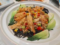 墨鱼面烩花胶-喜悦海鲜大酒楼(钱柜广场店)