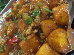 铁板日式豆腐-旭龙鱼头王(航华店)