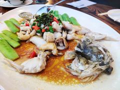 鲜花椒蒸桂花鲈-猪肉婆私房菜(容桂总店)