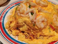 虾仁煎蛋饭-敏华冰厅(平安金融中心店)