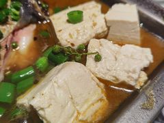 烤鱼绝配白豆腐花-探鱼·鲜青椒爽麻烤鱼(北京路天河城店)