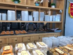 面包甜点陈列柜-彭记糕点(龙亭旗舰店)