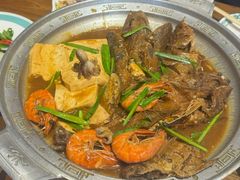 -东来菜馆•手抓海鲜家常菜•海鲜锅贴(鸽子窝店)