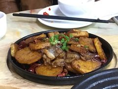 铁板土豆片-李师傅脆肚(梅林店)