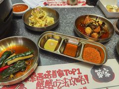 -草家酱蟹炭火烤肉店(珲春南路二店)