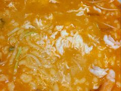 非遗手工鲜虾疙瘩汤-品味居·首店·大连鲜活海鲜大连菜(东港店)