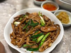 三层肉炒建瓯笋芽-四道菜·福建菜馆(新街口金鹰店)