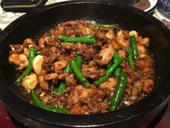 酱爆石锅蛙-绿茶餐厅(松江万达店)