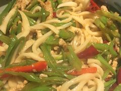 豆角丝炒肉拌转百刀-日上三甘(三里屯店)