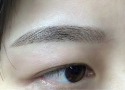 韩式半永久根状眉-平萍纹绣韩式半永久定妆