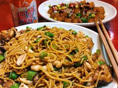 辣子鸡捞面-窄巷子陕菜馆·地道陕西菜(粉巷店)