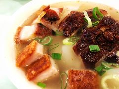 烧鸭烧肉汤河粉-旺记