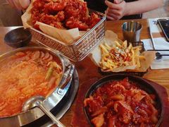 辣炒鸡爪-包装马车·韩国料理·포장마차