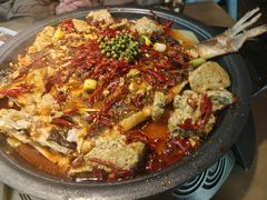 -吞鱼兽麻辣烤鱼(万达店)