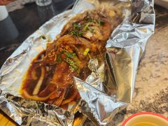 酱烤活鲈鱼-新白鹿餐厅(松江开元地中海店)