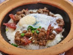我蛋牛肉腊肠煲仔饭-红星光发煲仔饭(大石街店)