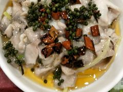 鲜花椒鱼片-大眼锅贴水饺(河东店)