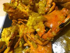 特色花盖蟹（蒜香味）-街角等你.大连海鲜烧烤(西安路店)