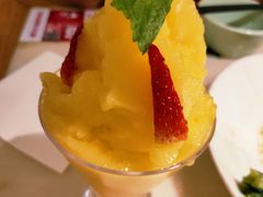 芒果冰-绿茶餐厅(西单老佛爷店)