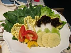 蔬菜拼盘-左庭右院鲜牛肉火锅(汇智广场店)