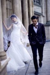 欧美时尚-巴黎婚纱摄影工作室