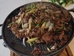 老北京烤肉-金家老三饭庄(常营店)