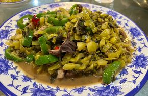 Homemade Suancai Stir-fry with Mixed Vegetables