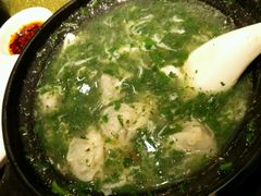 荠菜小馄饨银鱼羹-建国328 本帮小馆·面馆