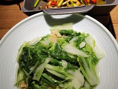 腐皮小青菜-老头儿油爆虾(金鹰世界店)