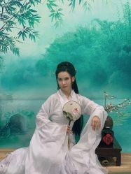 -后宫·古装汉服京剧儿童亲子全家福摄影