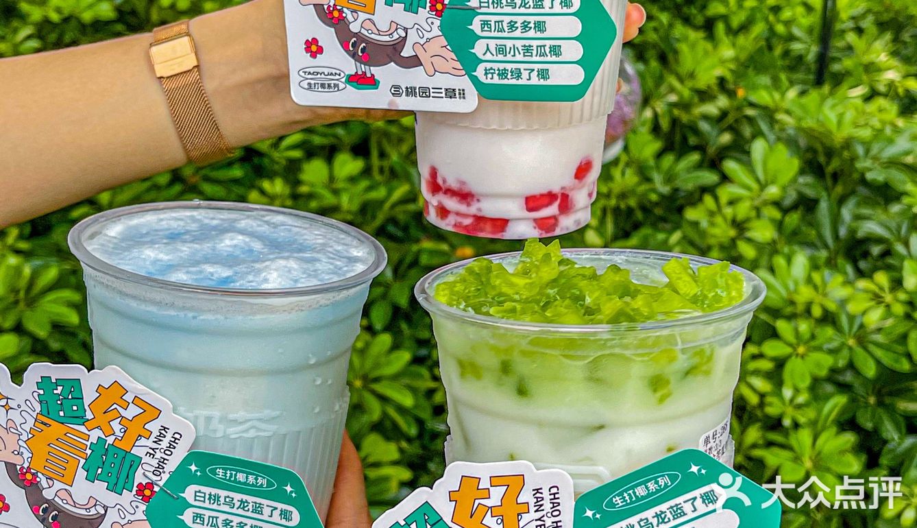 家人们❗桃园三章的初夏👒新品真的超好看椰🥥