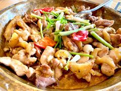 铜盘焗走地鸡-德胜轩正宗顺德菜(宝安沙井会展中心店)