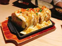 焗烤芝士三文鱼卷-越光米贩精致料理餐厅(金鹰店)