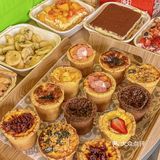 嗷嗷！！！十种口味的蛋挞杯糕点人狂喜