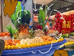-广州万富希尔顿酒店·感趣自助餐厅·金秋蟹宴生蚝海鲜刺身