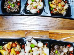 -东来菜馆•手抓海鲜家常菜•海鲜锅贴(鸽子窝店)