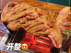 烤羊腿-柿子树炭烤羊腿(金台路店)