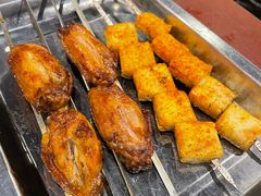 鸡翅-玫瑰红烤羊排(北新桥三条店)