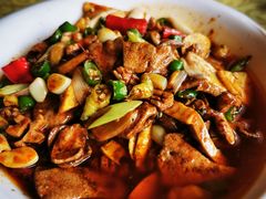 肝腰合炒-柏合黄记豆腐皮饭店