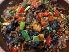 土家锅气爆鸡杂-吃饭皇帝大土家民族菜(正大广场店)