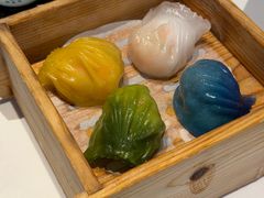 四色水晶鲜虾饺-侨美食家·41年地道粤菜(珠江新城店)