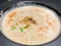 卡布奇诺蘑菇汤配牛肝菌-AZUL by FUEL蓝色·法式酒馆(琶醍店)