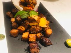 椰果杏鲍菇牛肉粒-闻见中国海南菜(K11店)