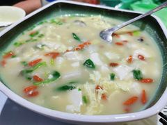 生蚝豆腐汤-威海渔村(静安旗舰店)