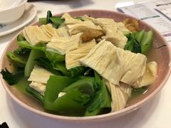 鲜支竹捞水东芥菜-清晖小苑•顺德地方菜(壹海城店)