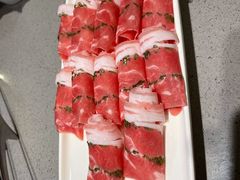 内蒙特色沙葱羊肉卷-海底捞火锅(南山京基百纳店)
