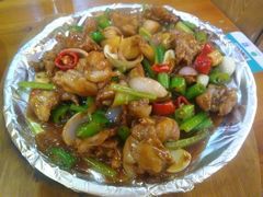 铁板牛蛙-金穗园·砂锅粥.醉鸡煲火锅(长寿路店)