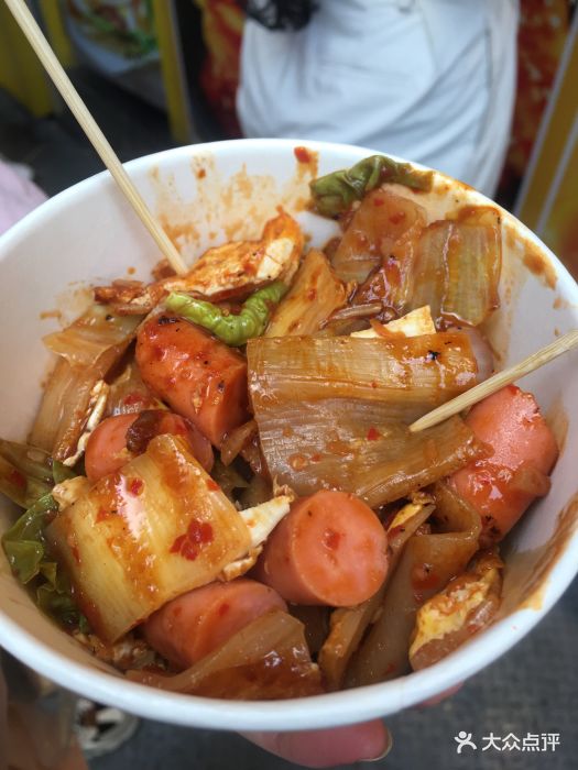 小刘钟烧烤冷面图片