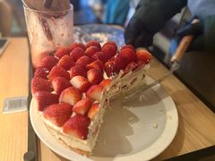 椰子草莓蛋糕-O'eat Blossom&Pelican(深圳首店)