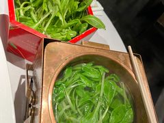 现烫鸡毛菜-皖厨·中国徽菜(万象天地店)